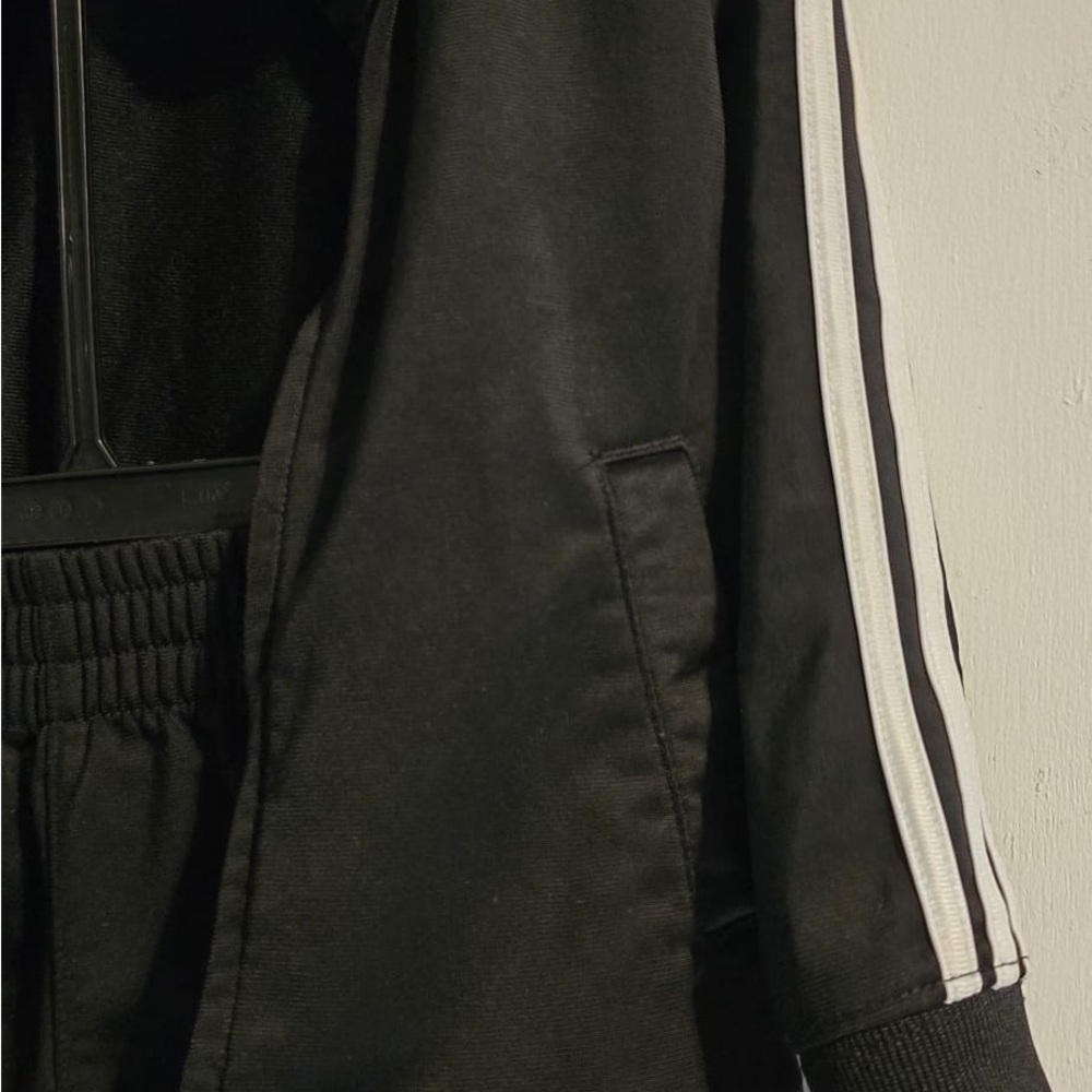 Adidas Black and White Athletic Tracksuit - Picture 4 of 16